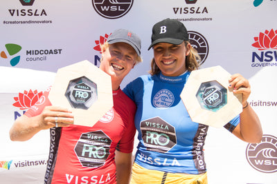 JACKSON BAKER AND HOLLY WAWN TAKE OUT 2018 VISSLA GREAT LAKES PRO PRES. BY D’BLANC.