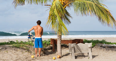 Upcycled Coconut Stretch Boardshorts