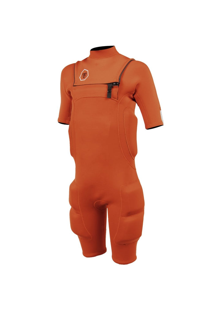 Vissla Boys Heavy Seas Impact 2-2 Spring in Orange, view 2