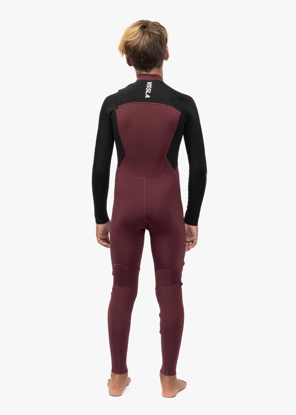 7 Seas Boys 3-2 Bolt Full Chest Zip Wetsuits