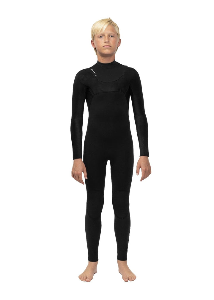 Vissla New Seas Boys 4-3 Full U - Zip in Black