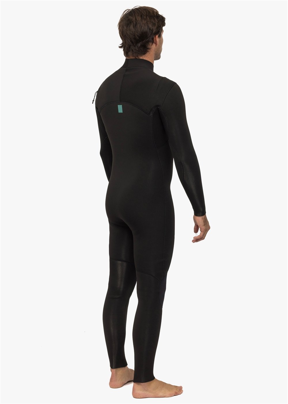 Vissla New Seas Boys 4-3 Full U - Zip in Black, view 6