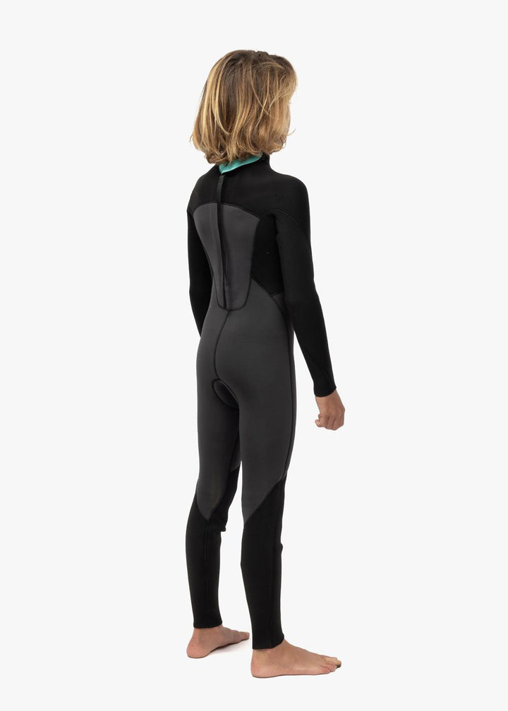 Vissla 7 Seas Boys 4-3 Full Back Zip in Phantom, view 3