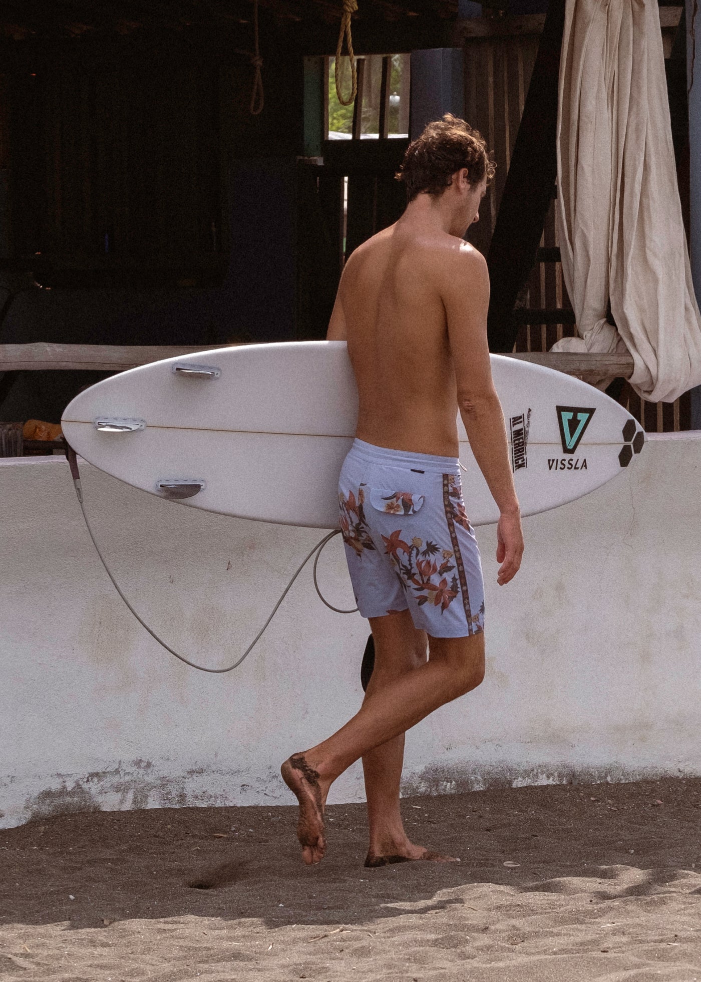 Hibiscus Haze 17.5" Boardshort