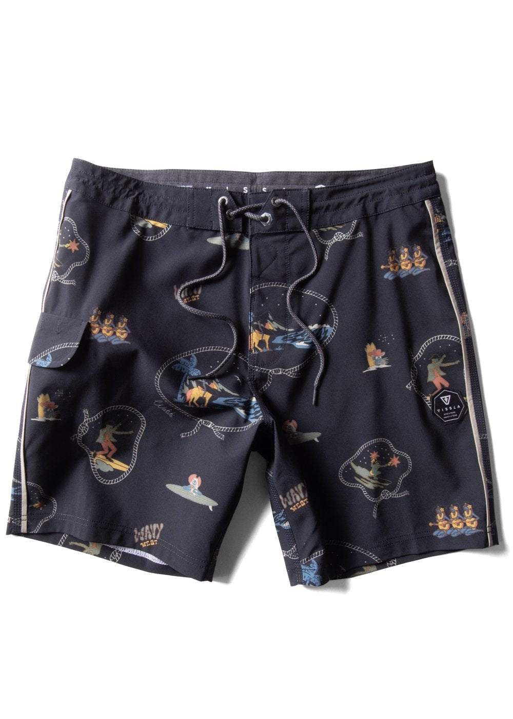 Soren Wavy West 17.5" Boardshort