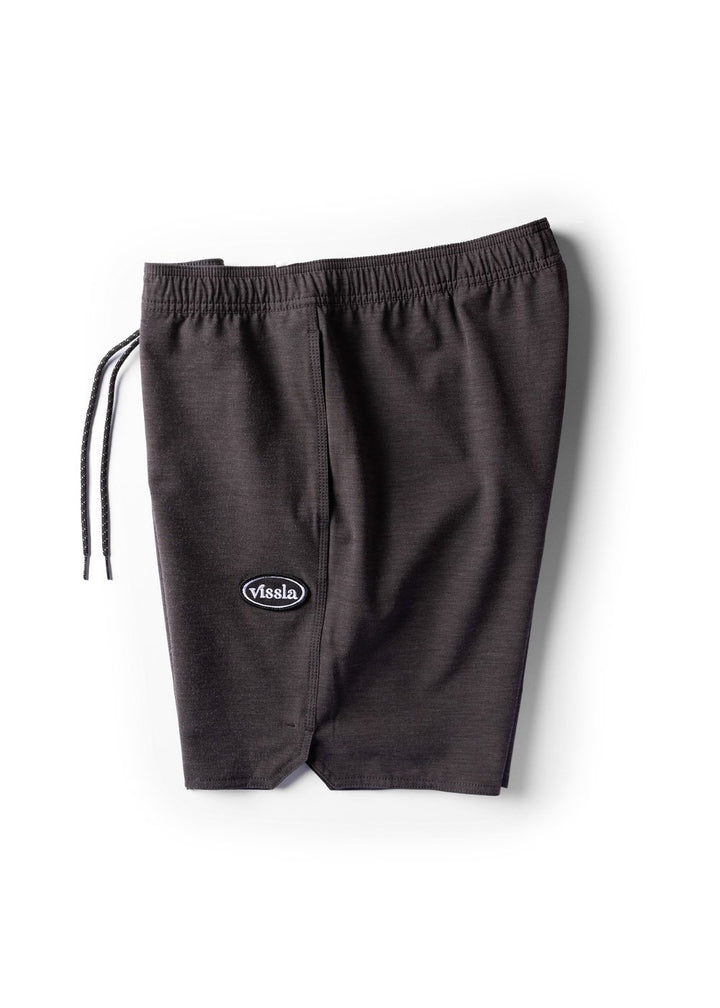 Vissla Solid Sets 17.5" Ecolastic in Black, view 3