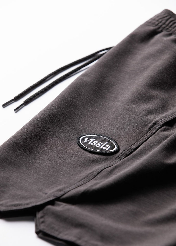 Vissla Solid Sets 17.5" Ecolastic in Black, view 4