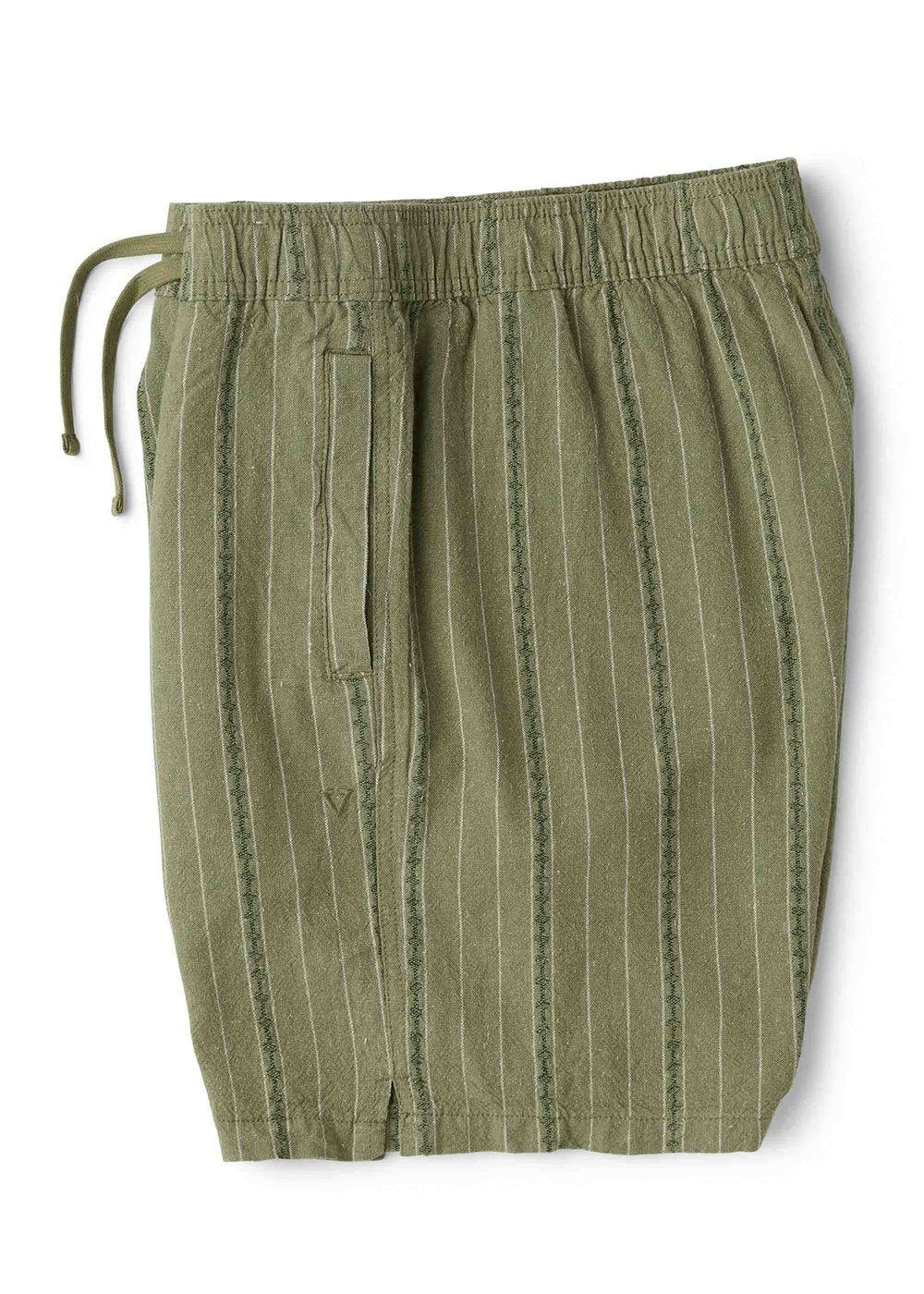 Grad Stripe 17" Elastic Linen Walkshort