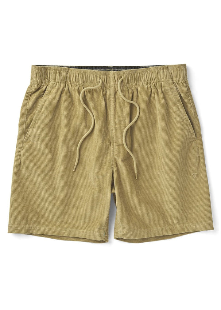 Vissla No See Ums Cord Eco 17" Elastic Walkshort in Dark Sand