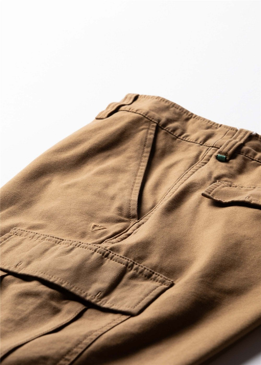 Vissla County Cargo Twill 21" Walkshort in Dark Khaki, view 4