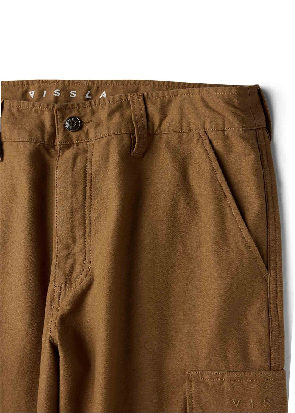 Vissla County Cargo Eco Pant in Dark Khaki, view 3
