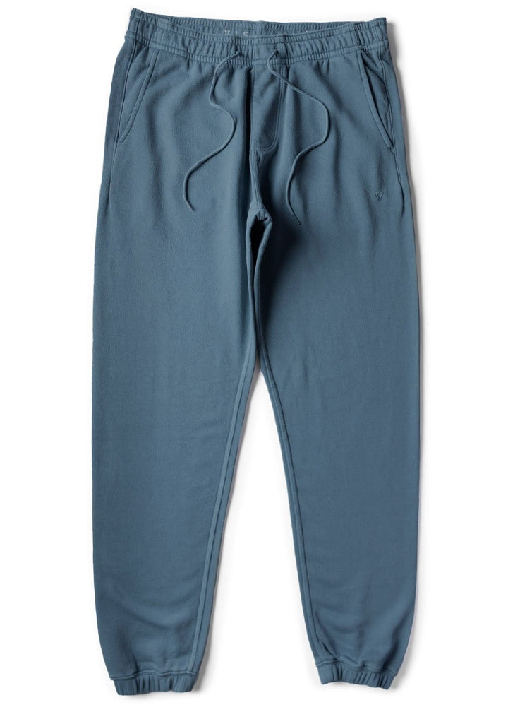Vissla Solid Sets Eco Elastic Sweatpant in Blue Haze, view 2