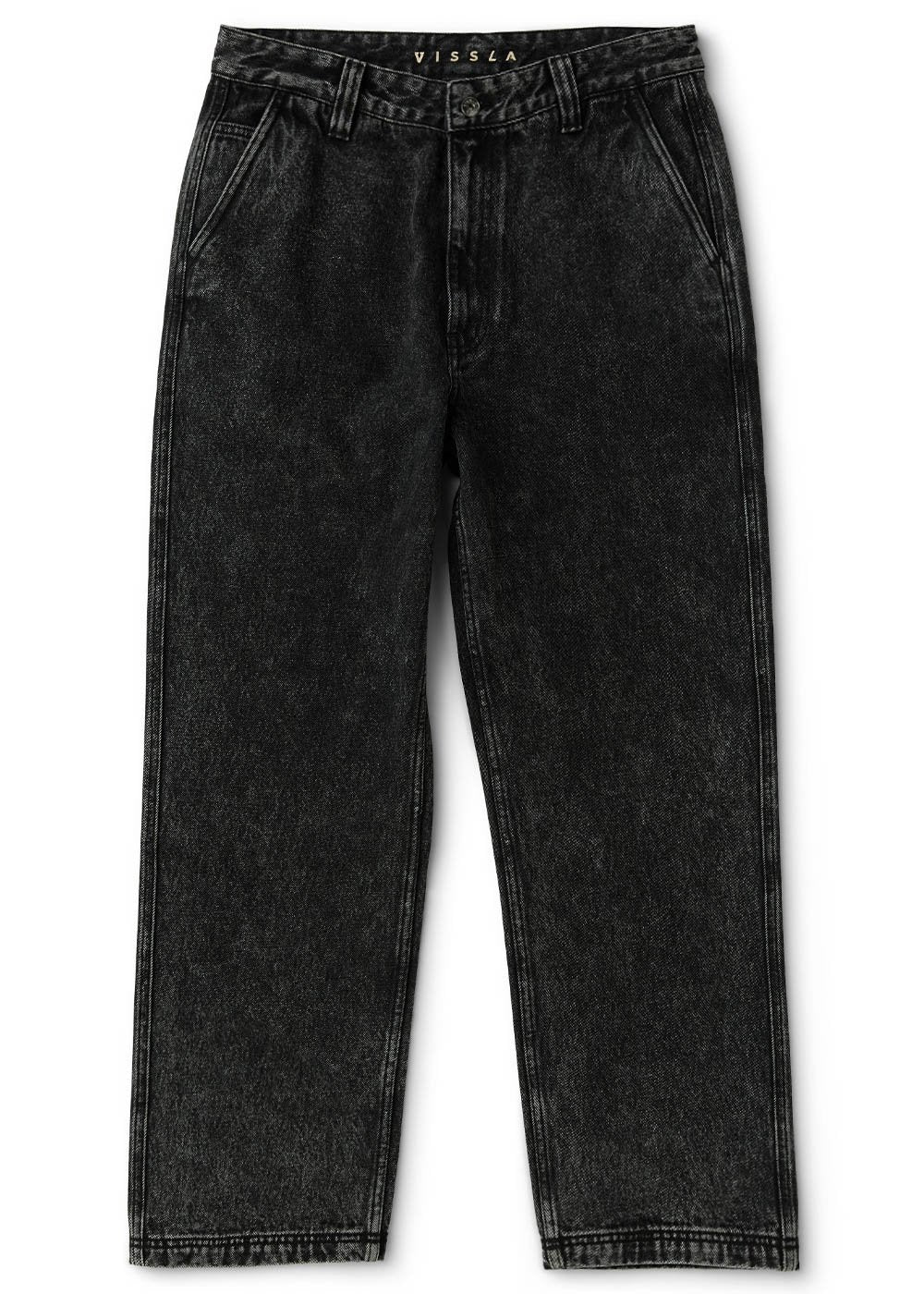 Vissla Slide Baggy Pant in Black
