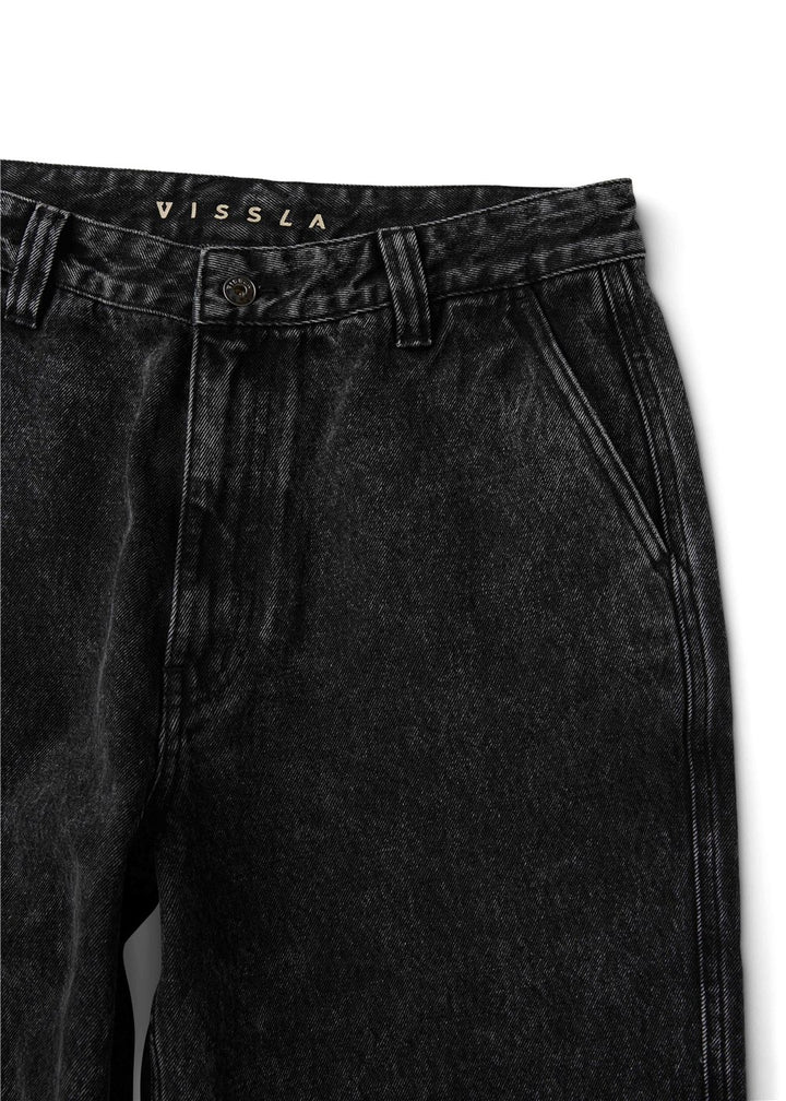 Vissla Slide Baggy Pant in Black, view 3