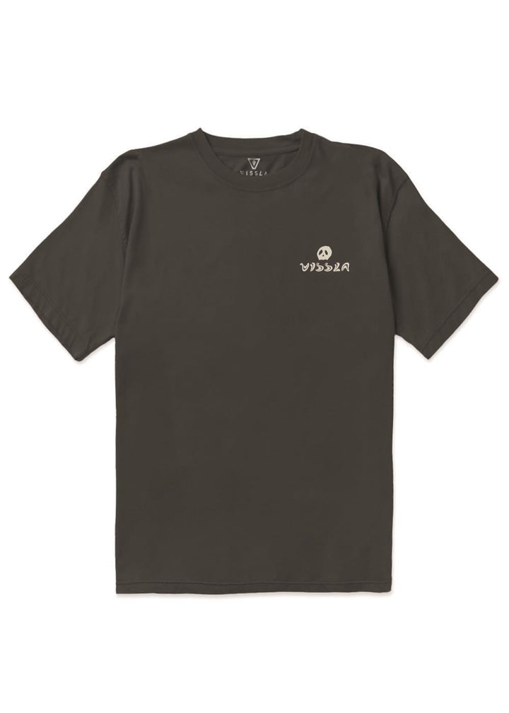 Vissla Voodoo Vines Organic Blend SS Tee in Phantom, view 2