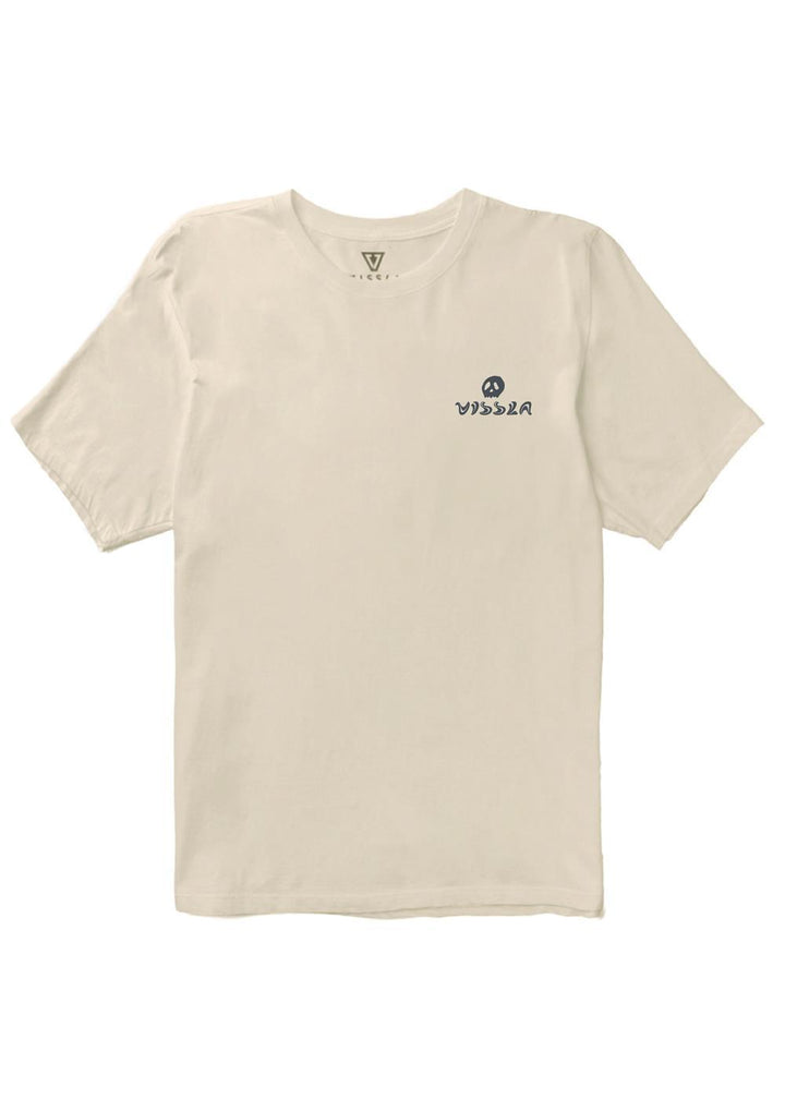Vissla Voodoo Vines Organic Blend SS Tee in Bone, view 2