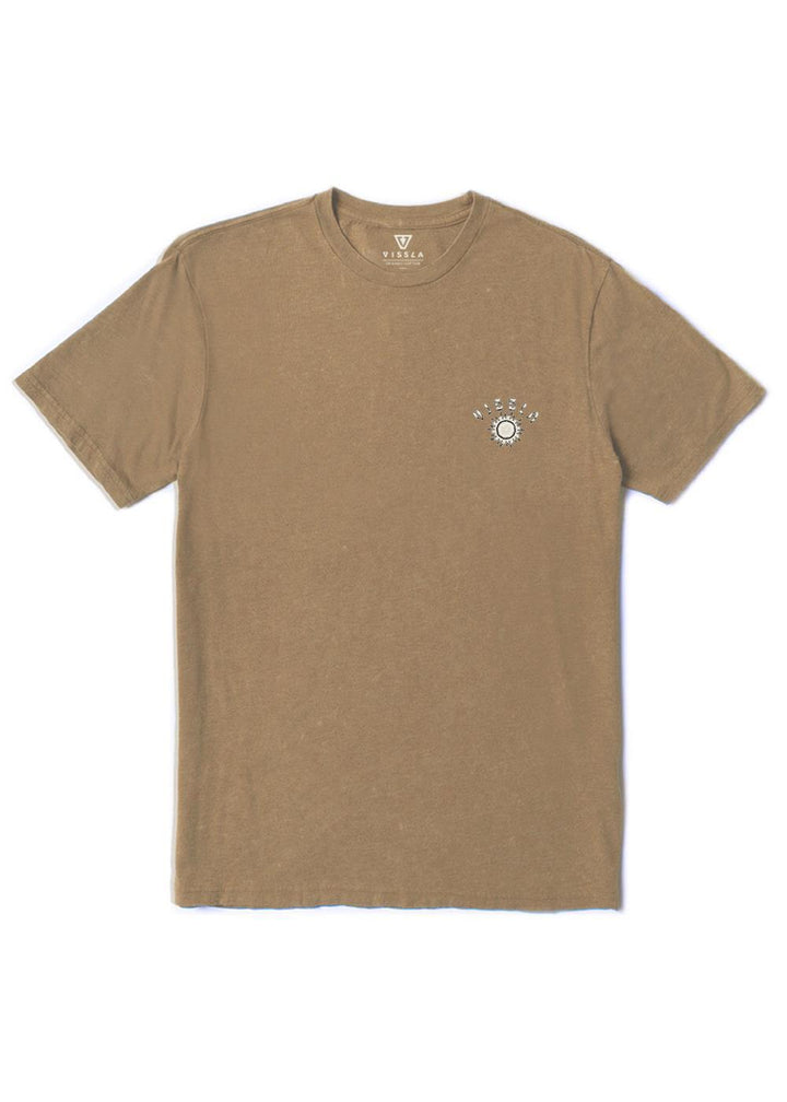 Vissla Big Breakers Cosmic Wash SS Tee in Chocolate, view 2