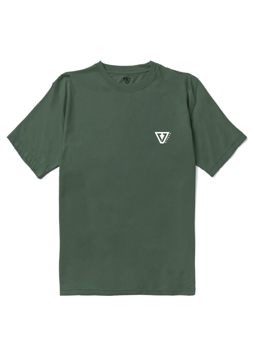 Vissla Established Swell Vintage SS Tee in Surplus