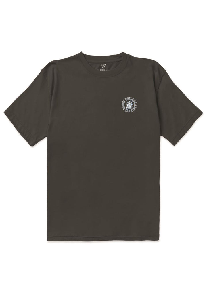 Vissla Helloha Swell Vintage SS Tee in Phantom, view 2