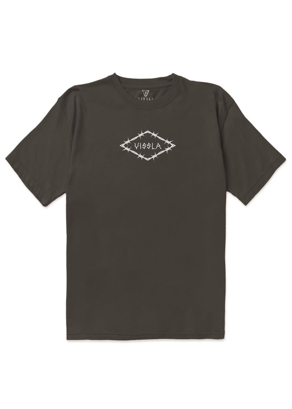 Vissla Lockdown Swell Vintage SS Tee in Phantom