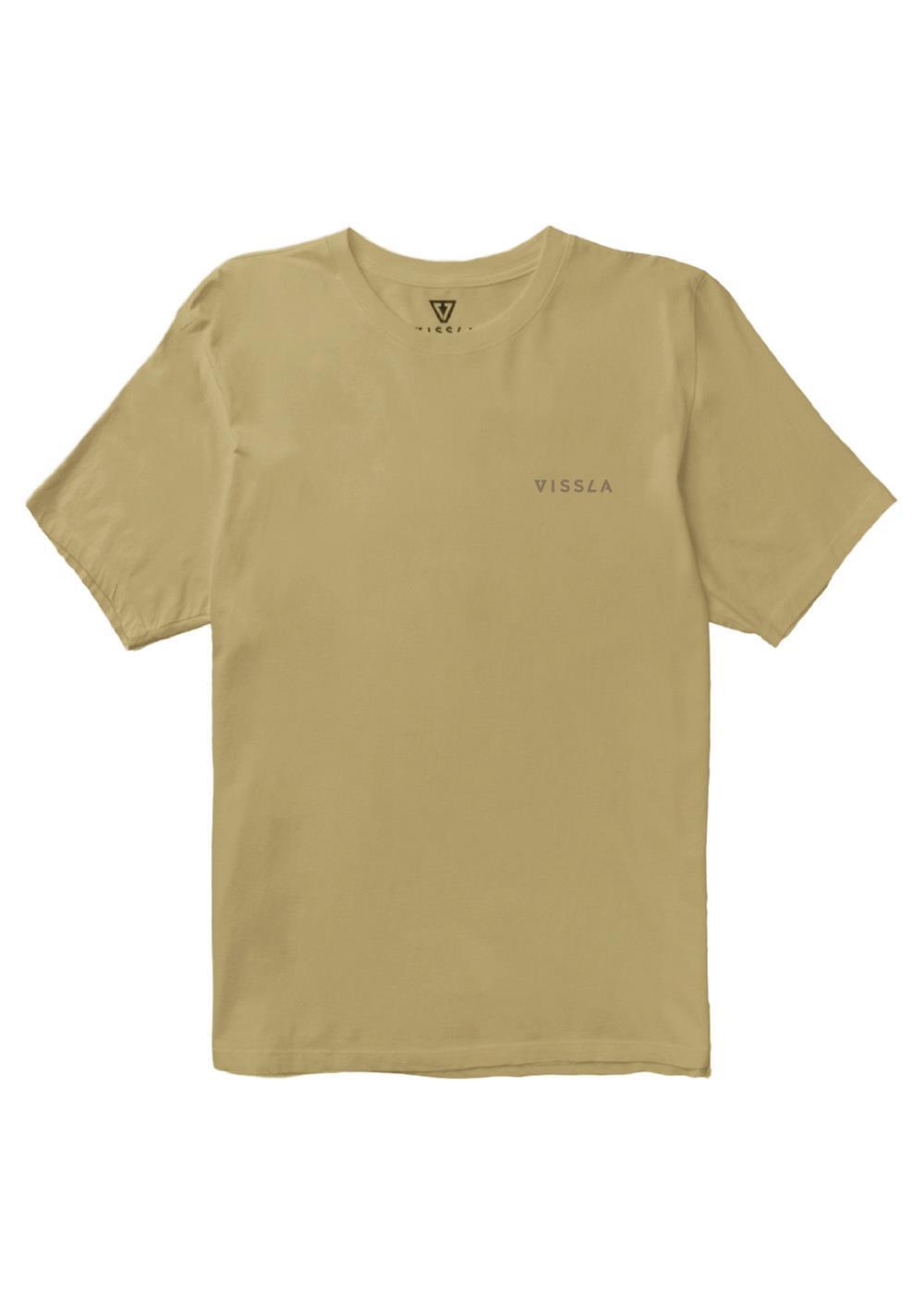 Vintage Vissla Swell Vintage SS Tee in Dark Sand