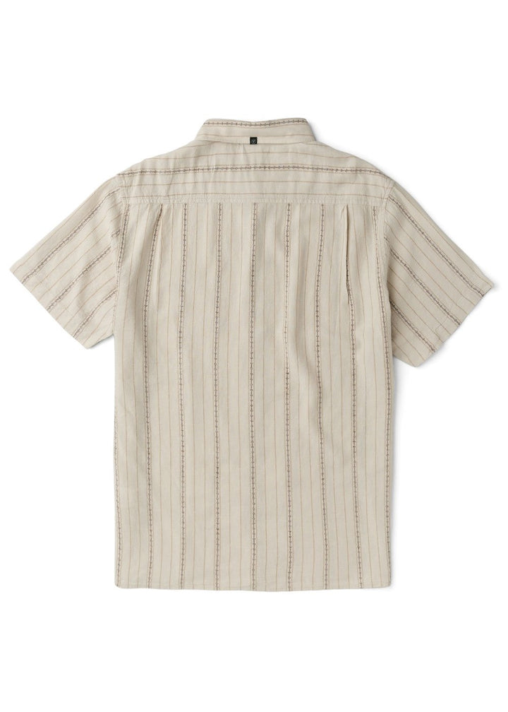 Linen Pin Ss Shirt