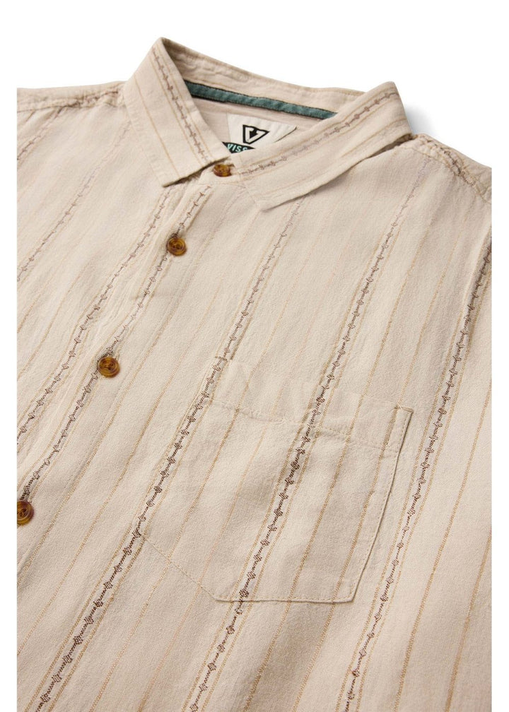 Linen Pin Ss Shirt