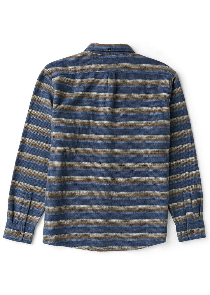 Vissla Descanso Flannel in Blue Haze, view 2