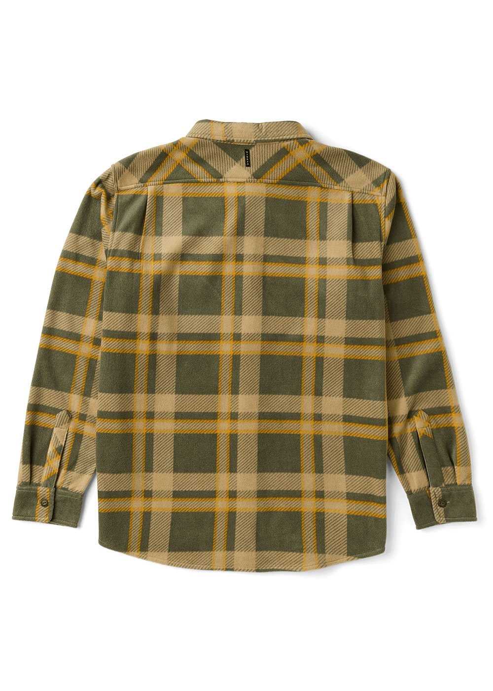Vissla Eco-Zy Ls Polar Flannel in Surplus, view 2