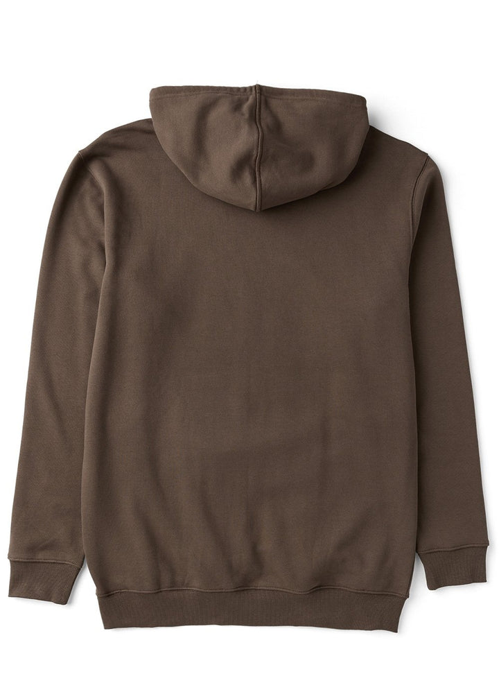 Vissla Creators Commuter Eco Po Hoodie in Dark Earth, view 2