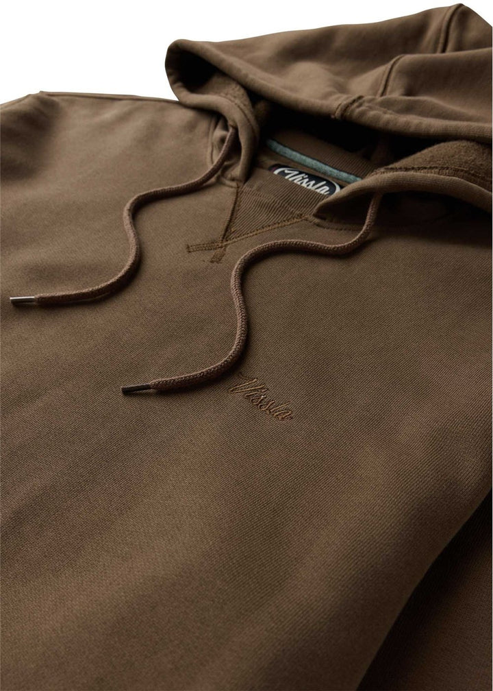 Vissla Creators Commuter Eco Po Hoodie in Dark Earth, view 3