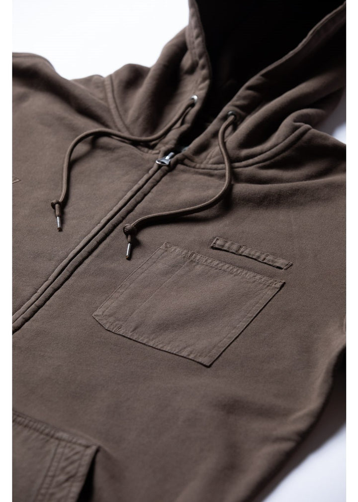 Vissla Creators Planer Eco Zip Hoodie in Java, view 3