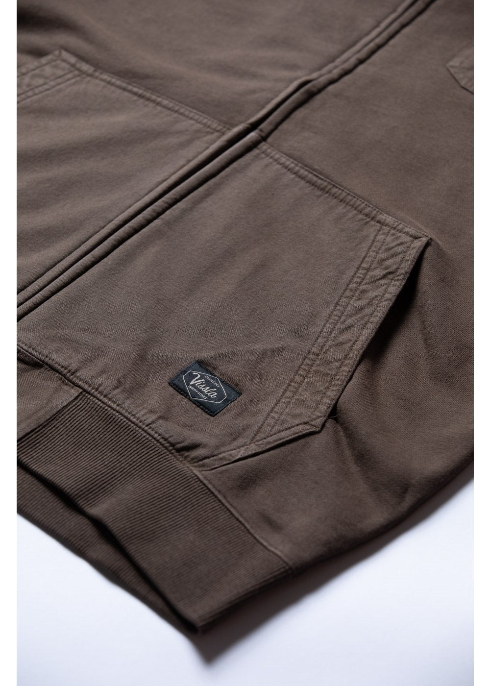 Vissla Creators Planer Eco Zip Hoodie in Java, view 4