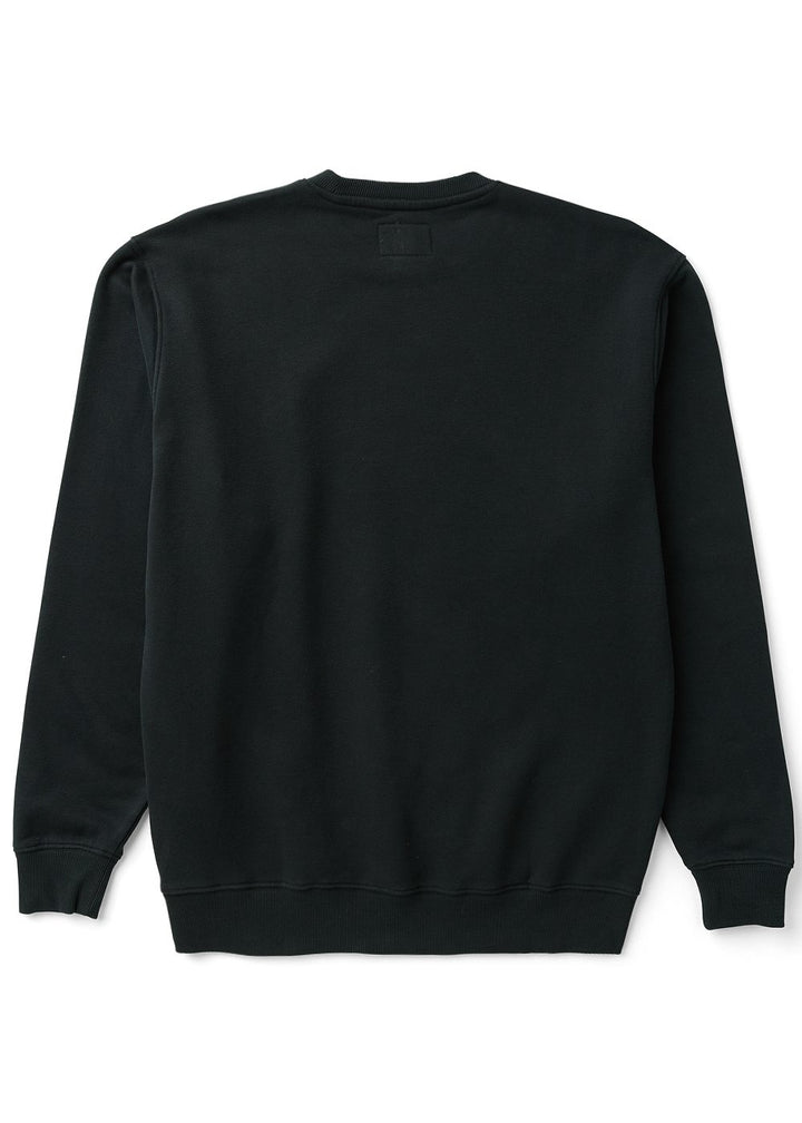 Vissla Solid Sets Eco Crew in Black, view 2