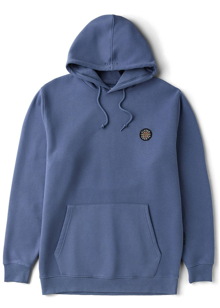 Vissla Solid Sets Eco Po Hoodie in Blue Haze