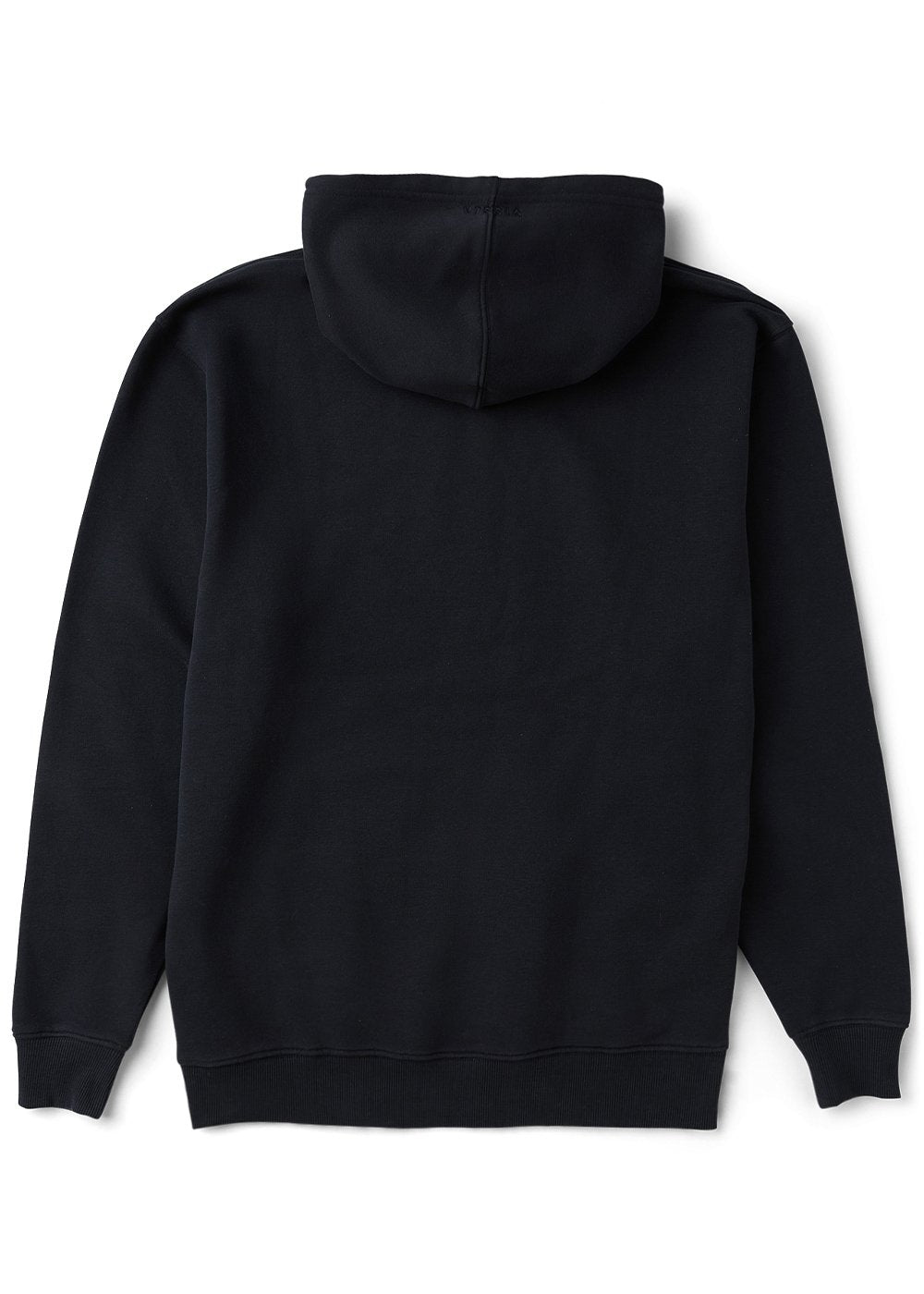 Vissla Solid Sets Eco Po Hoodie in Black, view 2