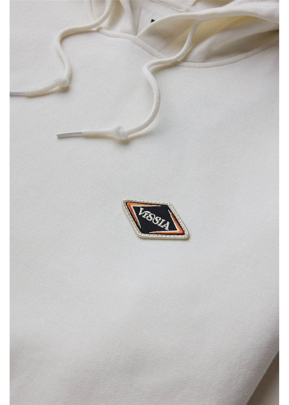 Vissla Solid Sets Eco Po Hoodie in Vintage White, view 3