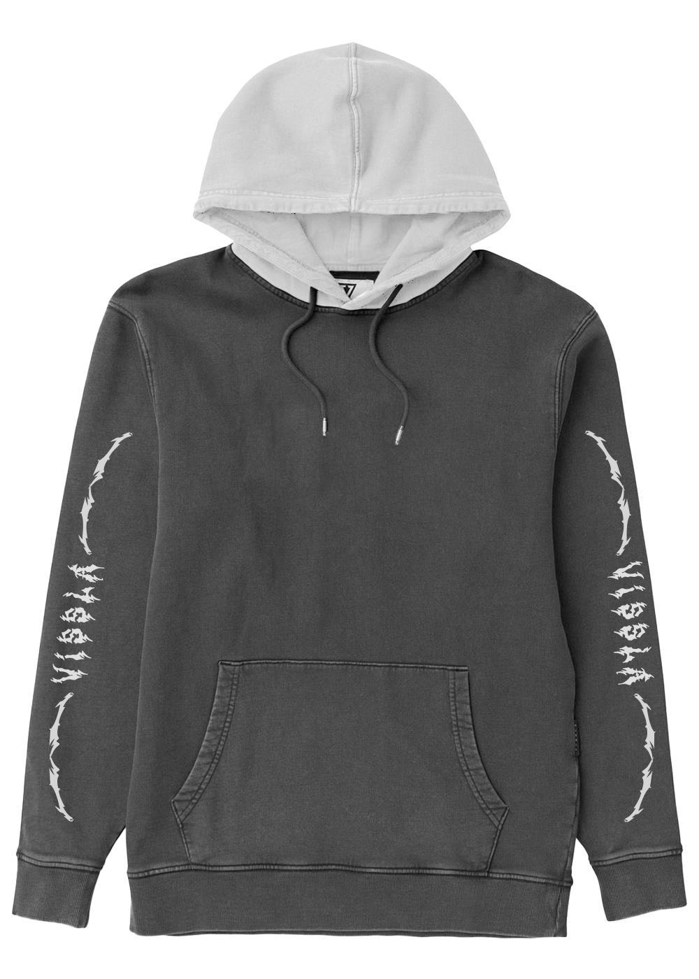Vissla Washout Eco Po Hoodie in Phantom