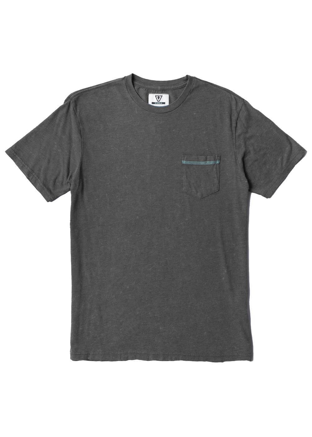 Vissla Solid Sets Cosmic Ss Pkt Tee in Phantom