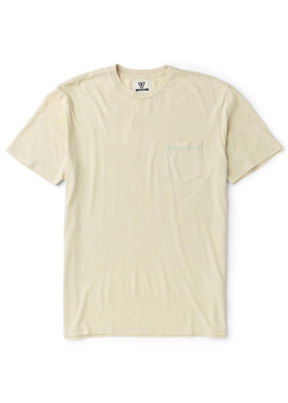 Vissla Solid Sets Cosmic Ss Tee in Dune