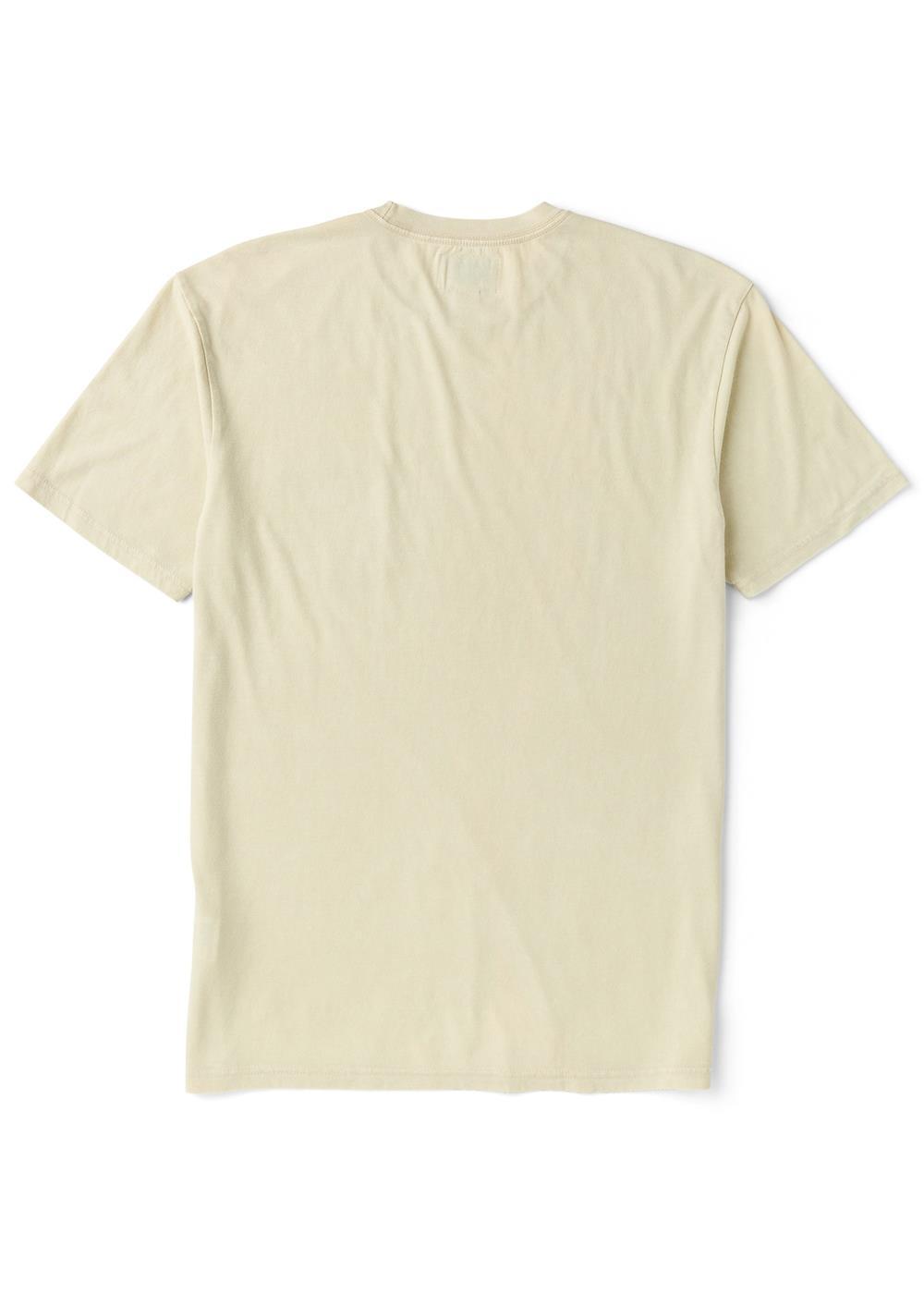 Vissla Solid Sets Cosmic Ss Tee in Dune, view 3