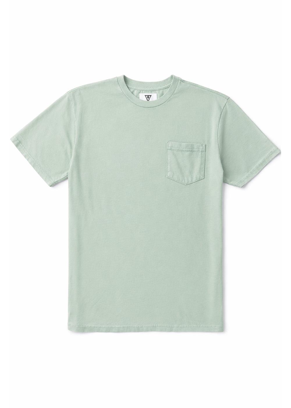Vissla Solid Sets Cosmic Wash SS Pocket Tee in Laguna