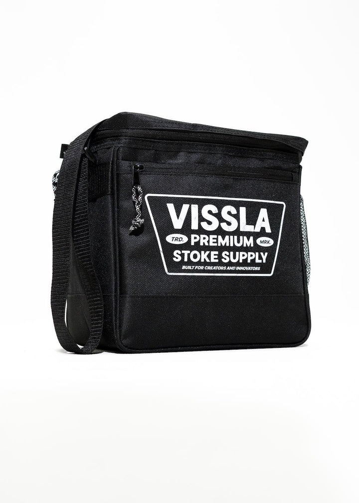 Vissla Stoke Supply Cooler Bag in Black
