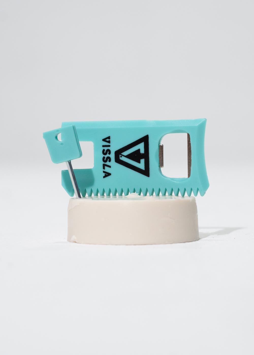 Vissla Wax Comb Bottle Opener in Jade, view 2