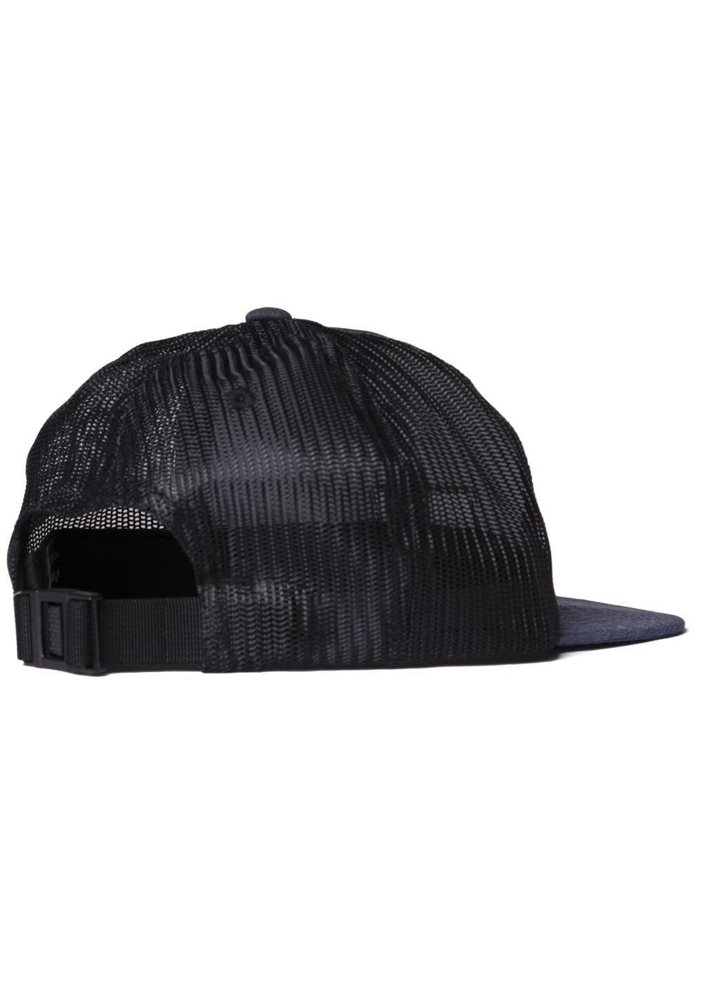 Vissla Lay Day Eco Trucker Ii Hat in Black Navy, view 2