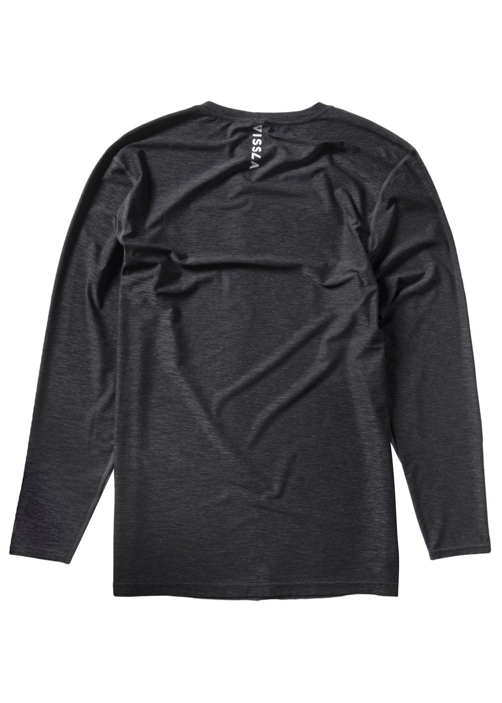 Vissla Twisted Eco Ls Lycra in Black Heather, view 2