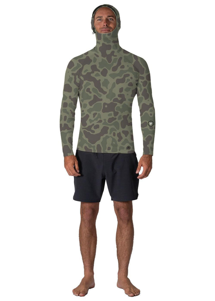 Warm Seas Eco Hooded Ls Rash Guard
