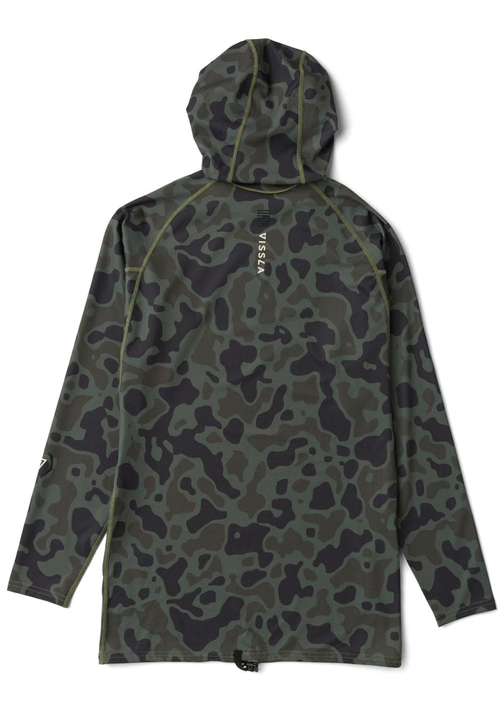 Warm Seas Eco Hooded Ls Rash Guard