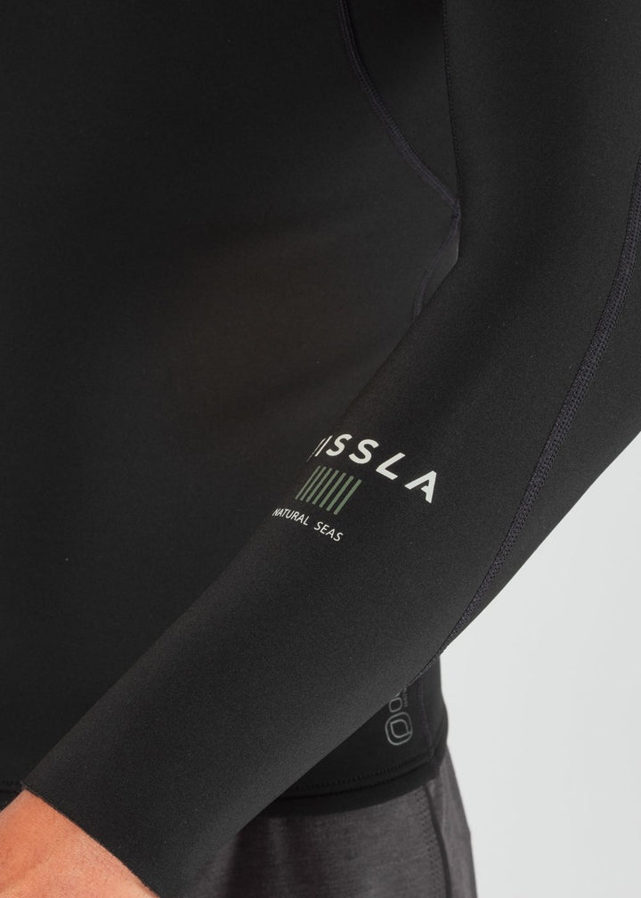 Vissla Natural Seas 1Mm Ls Jacket in Black, view 5