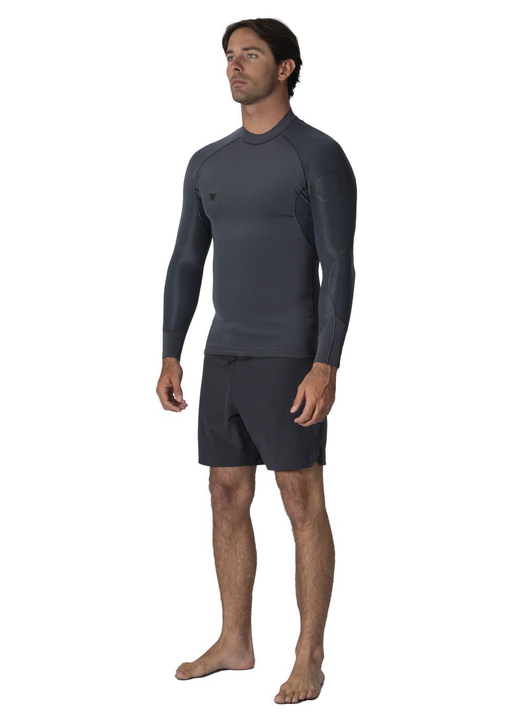 Vissla High Seas II 1Mm Ls Jacket in Graphite, view 5
